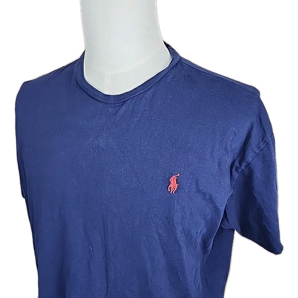 Polo Ralph Lauren Mens Short Sleeve Navy Blue T-shirt Size L